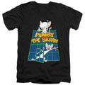 Pinky and the Brain Classic Logo V-Neck T-Shirt