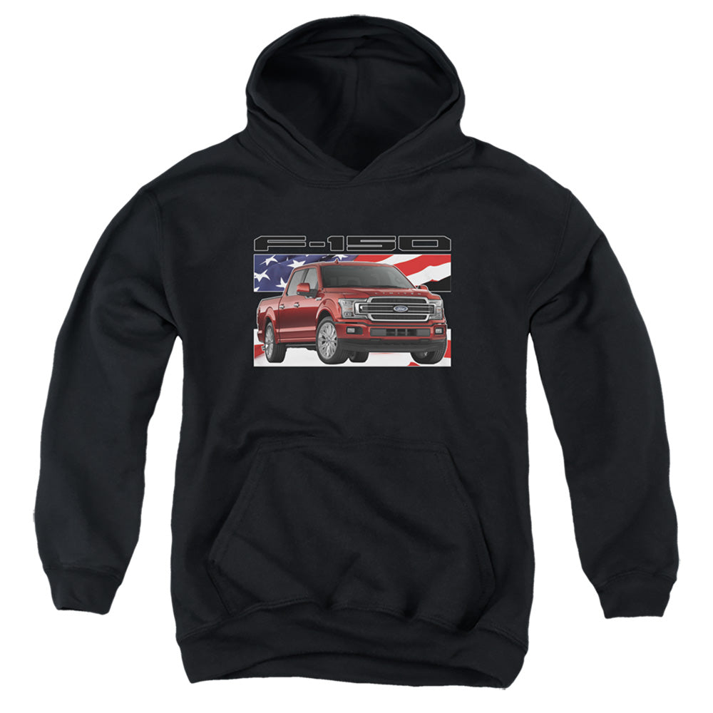 Ford F 150 Flag Youth Hoodie