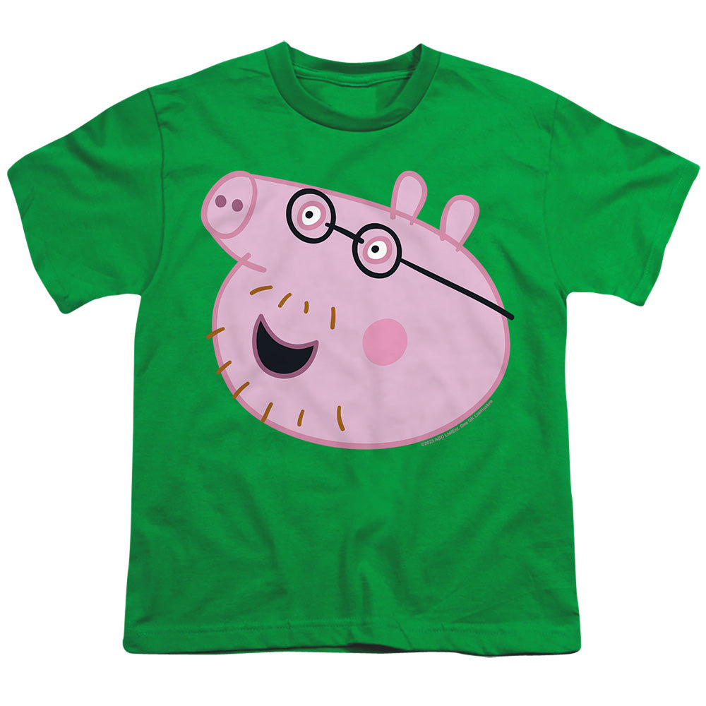 Peppa Pig Daddy Pig Face Youth/Toddler T-Shirt