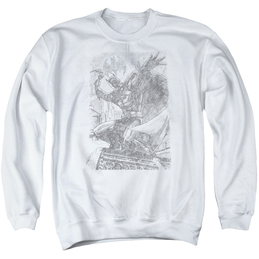 Batman Pencil Batarang Throw Crewneck Sweatshirt