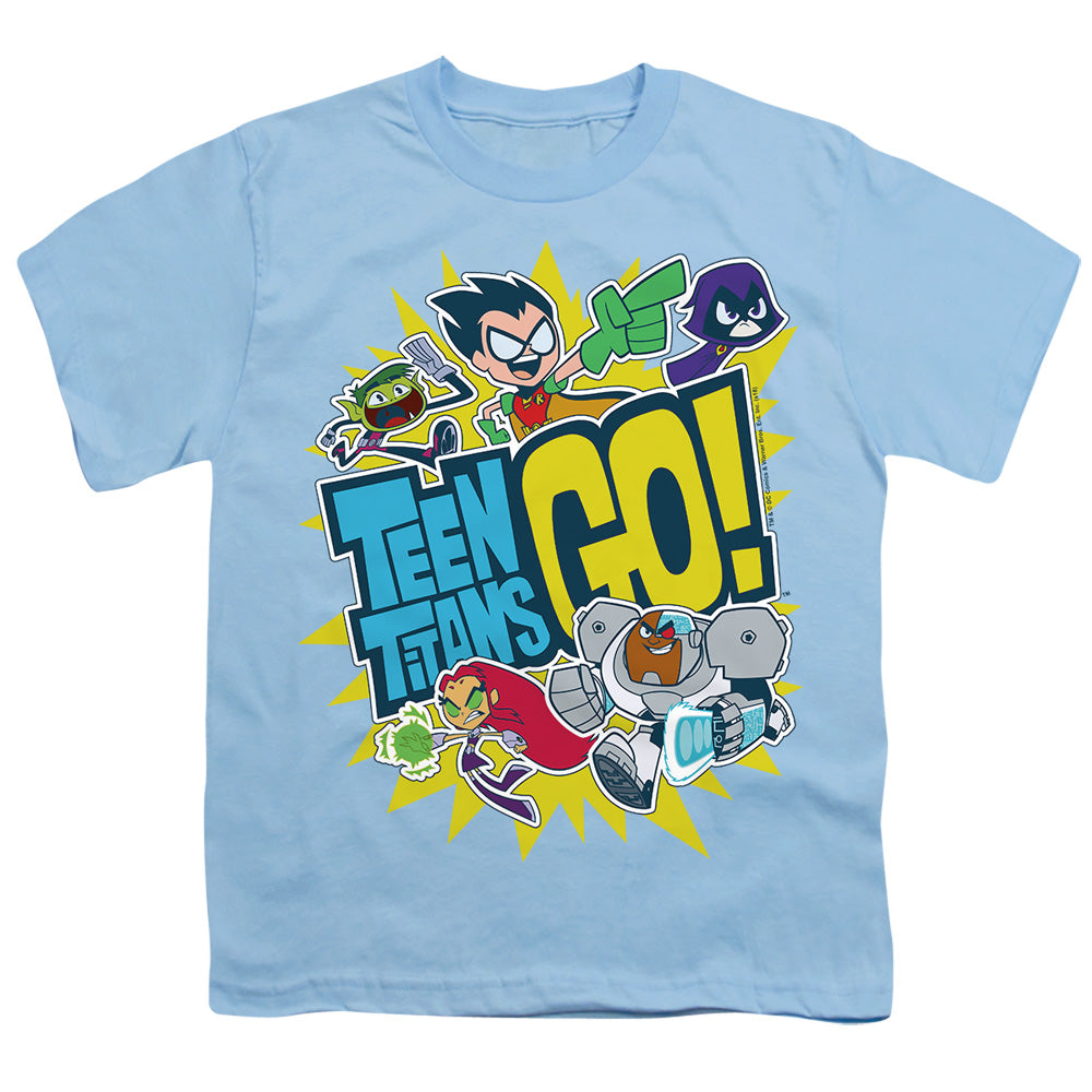 Teen Titans Go! Logo and Characters Burst Youth/Toddler T-Shirt