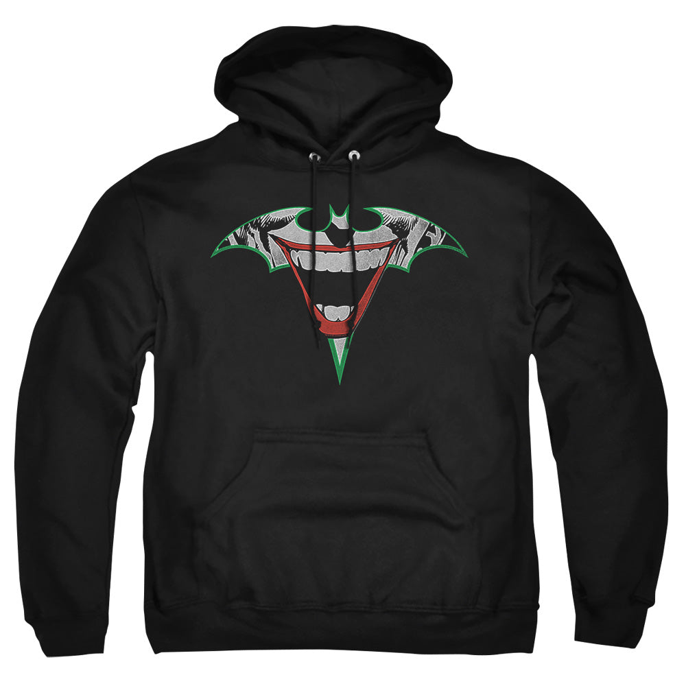 Batman Joker Bat Logo Pullover Hoodie