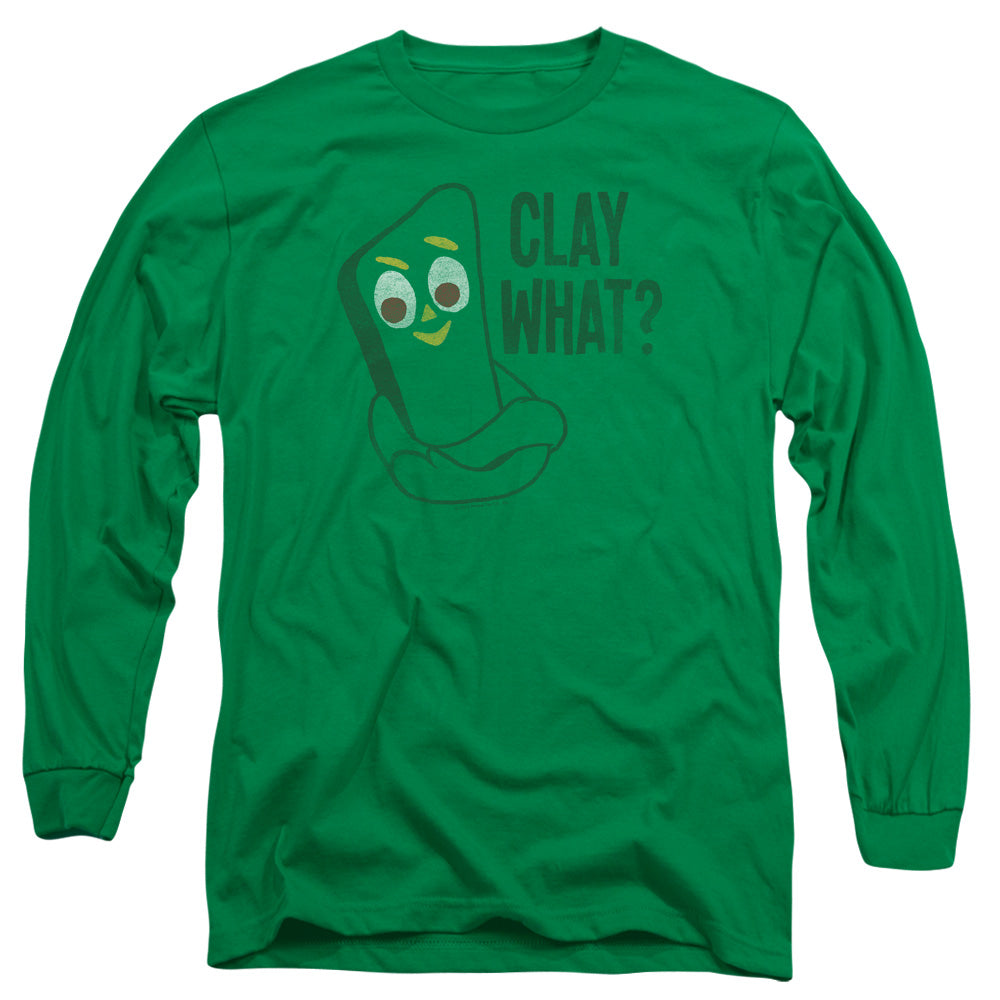 Gumby Clay What Long Sleeve T-Shirt