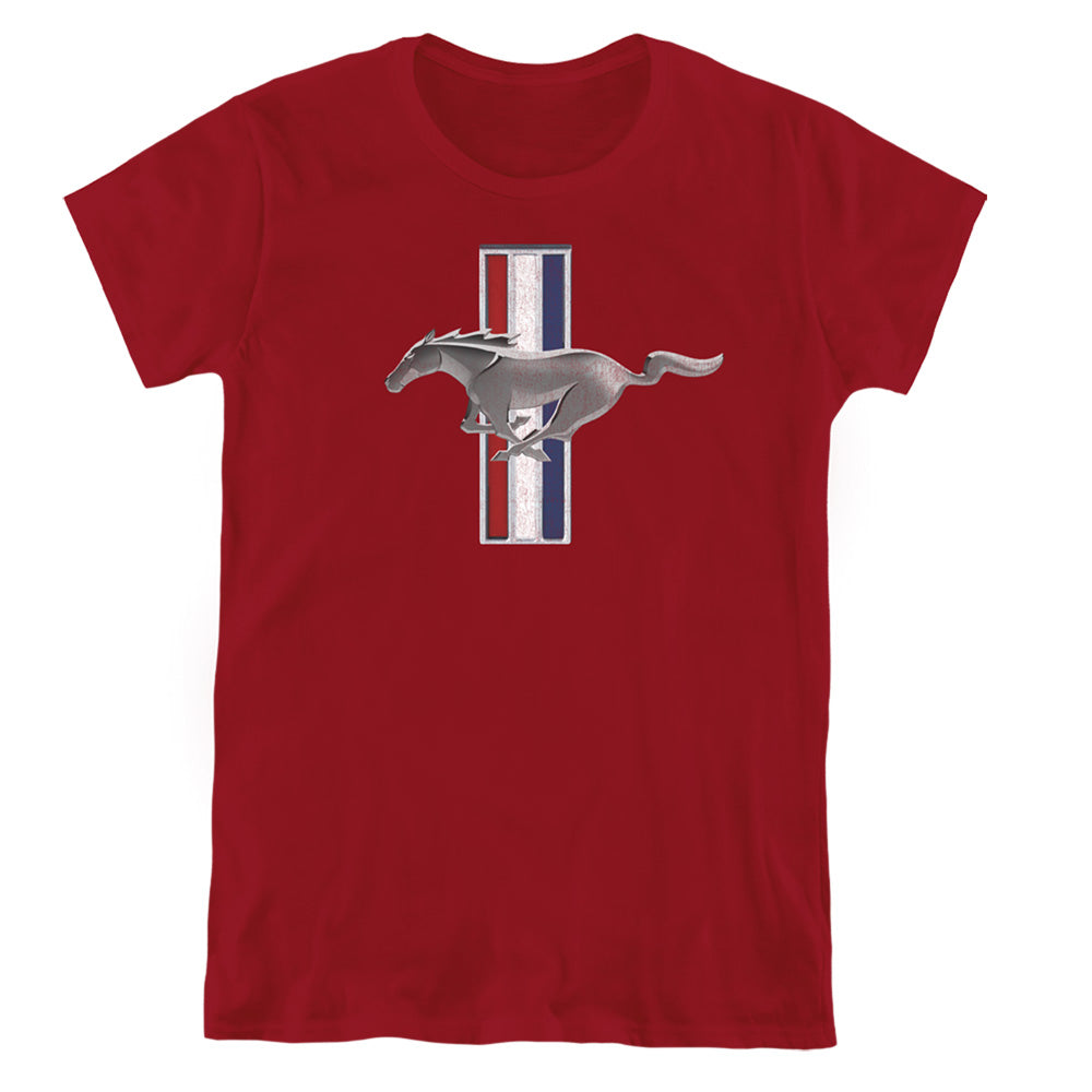 Ford Vintage Stripes Womens T-Shirt