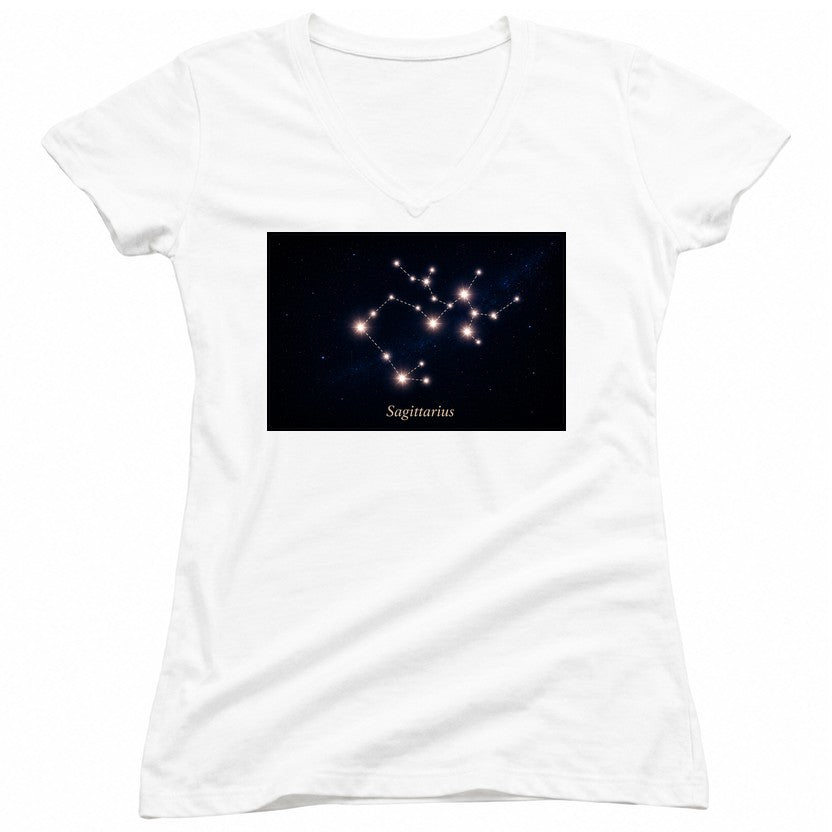 Sagittarius Stars White