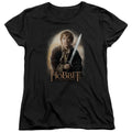 The Hobbit Bilbo and Sting Womens T-Shirt