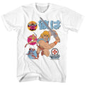 He-Man Japan Masters of the Universe t-shirt in white
