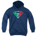 Superman Mexican Shield Youth Hoodie