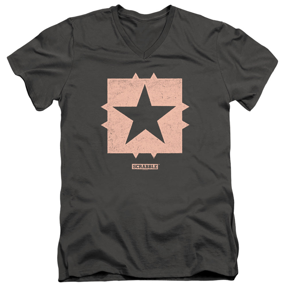 Scrabble Free Space V-Neck T-Shirt