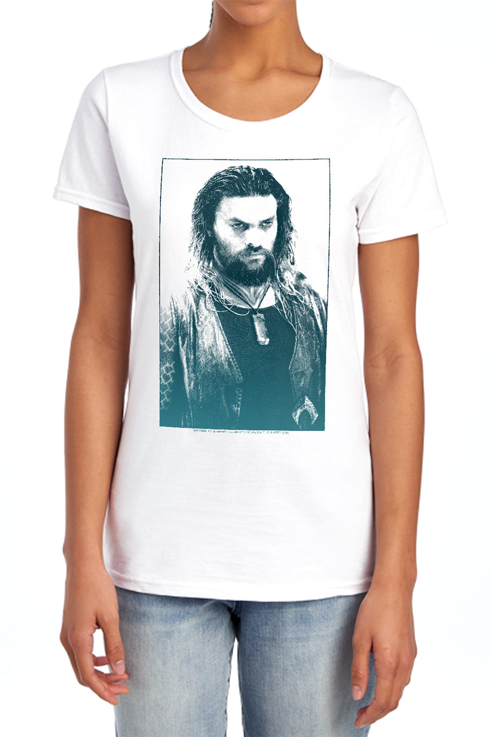 Aquaman Salt Of The Sea Womens T-Shirt