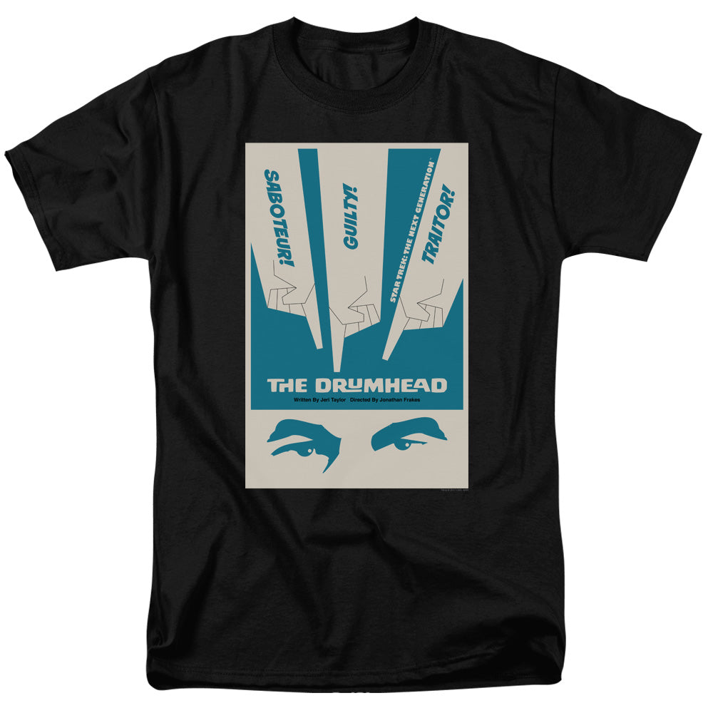 Star Trek The Drumhead Black T-Shirt
