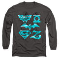 DC Super Hero Girls Line Art Group Long Sleeve T-Shirt