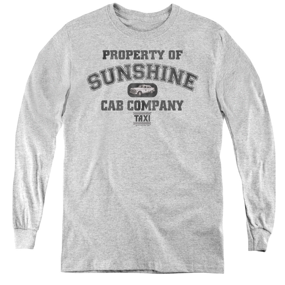 Taxi Property of Sunshine Cab Company Youth Long Sleeve T-Shirt