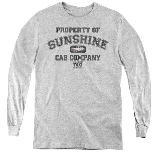 Taxi Property of Sunshine Cab Company Youth Long Sleeve T-Shirt