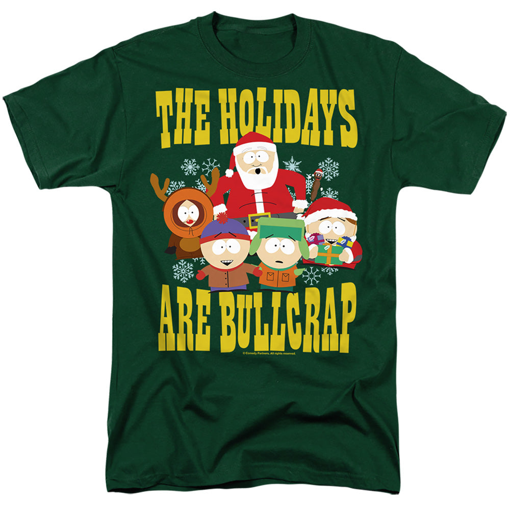 South Park Christmas the Holidays Are Bullcrap Santa and the Boys T-Shirt