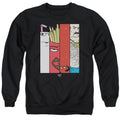 Aqua Teen Hunger Force Group Tiles Crewneck Sweatshirt