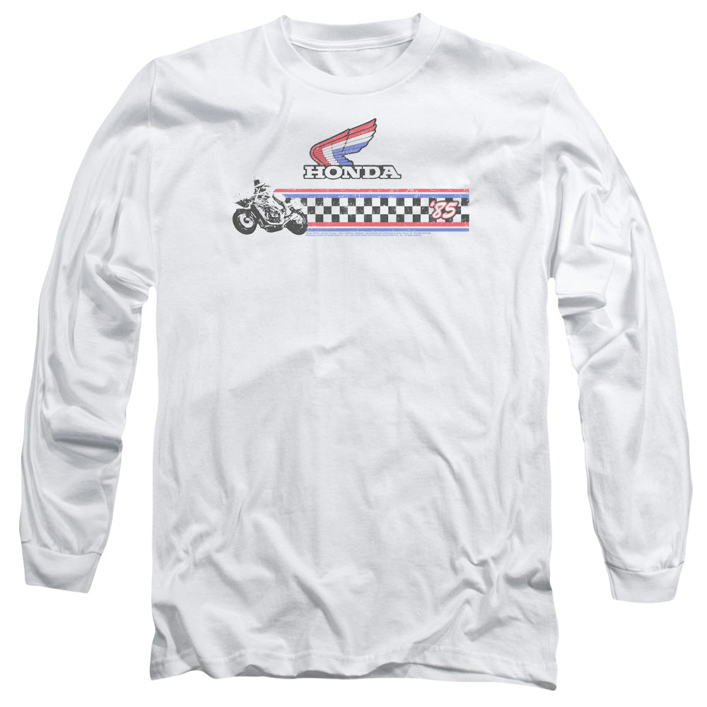 Honda 1985 Red White Blue Long Sleeve T-Shirt