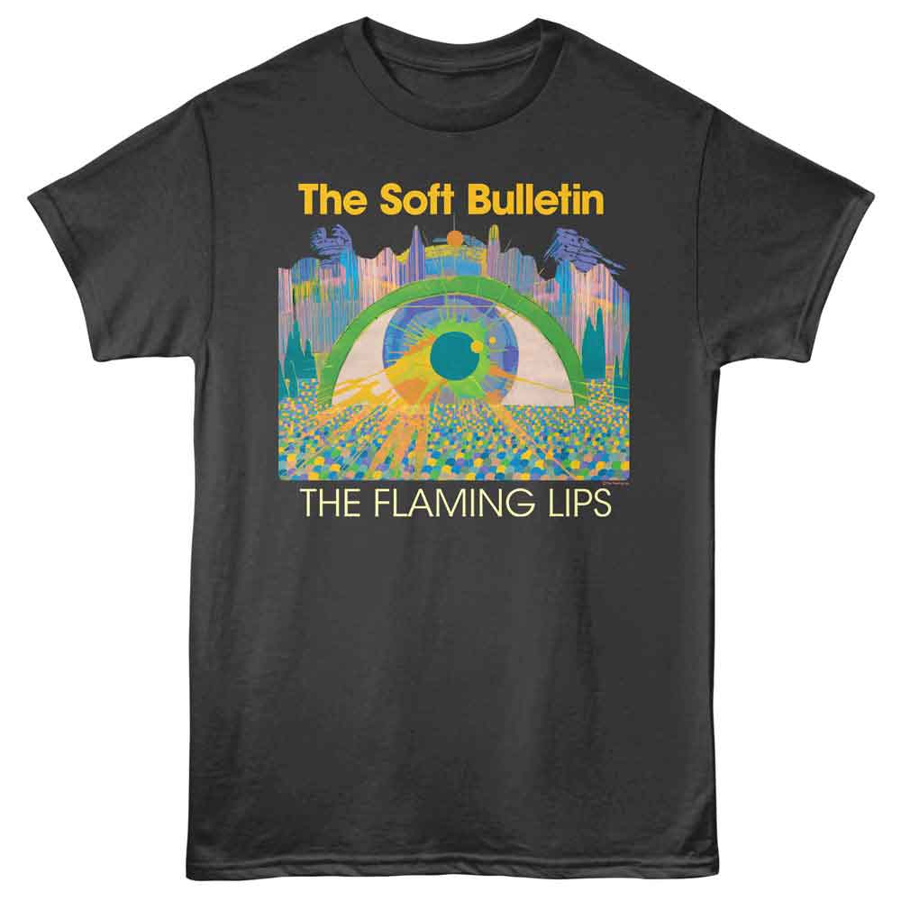 The Soft Bulletin The Flaming Lips t-shirt in smoke gray