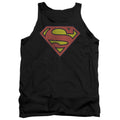 DC Comics Retro Supes Logo Distressed Tank Top