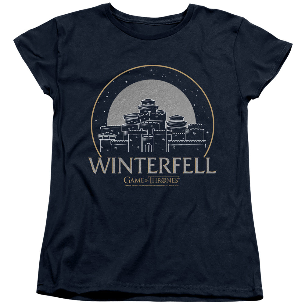 Game of Thrones Winterfell Womens T-Shirt