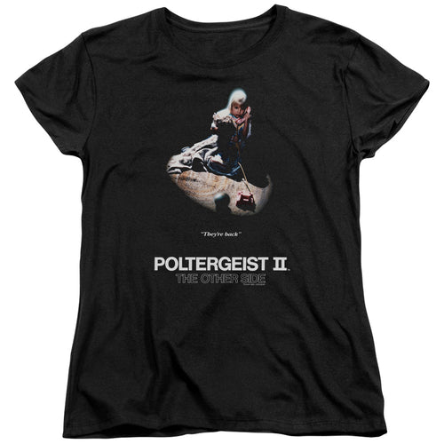Poltergeist II Poster Womens T-Shirt