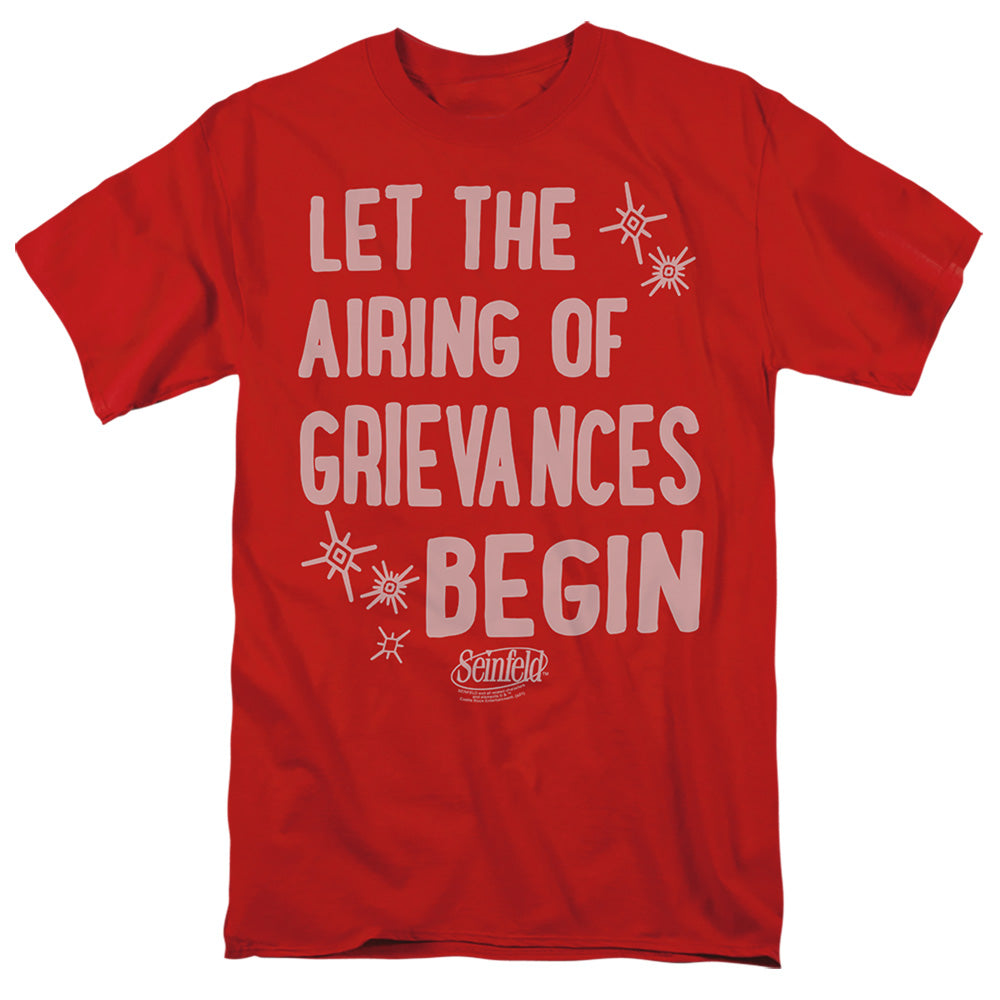 Seinfeld Airing of Grievances T-Shirt