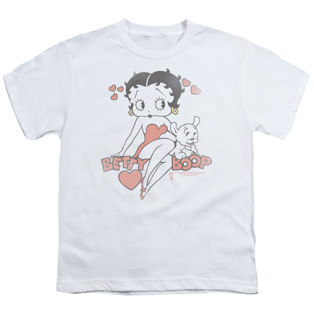 Betty Boop Classic with Pup Youth/Toddler T-Shirt