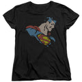 DC Comics Lite Brite Superman Womens T-Shirt