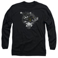 Mighty Morphin Power Rangers Black 25 Long Sleeve T-Shirt