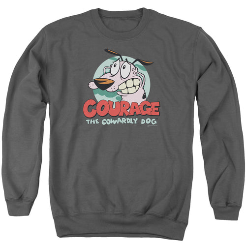 Courage the Cowardly Dog Courage Crewneck Sweatshirt