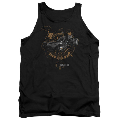 Justice League Batmobile Tank Top