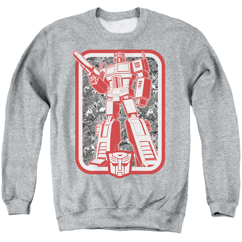 Transformers Optimus Prime Panel Crewneck Sweatshirt