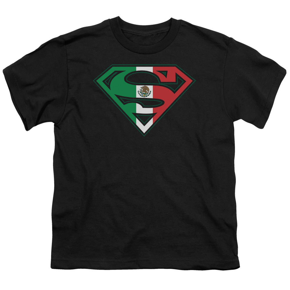 Superman Mexican Flag Shield Youth/Toddler T-Shirt