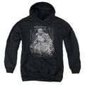 Batman Pencilled Rain Youth Hoodie