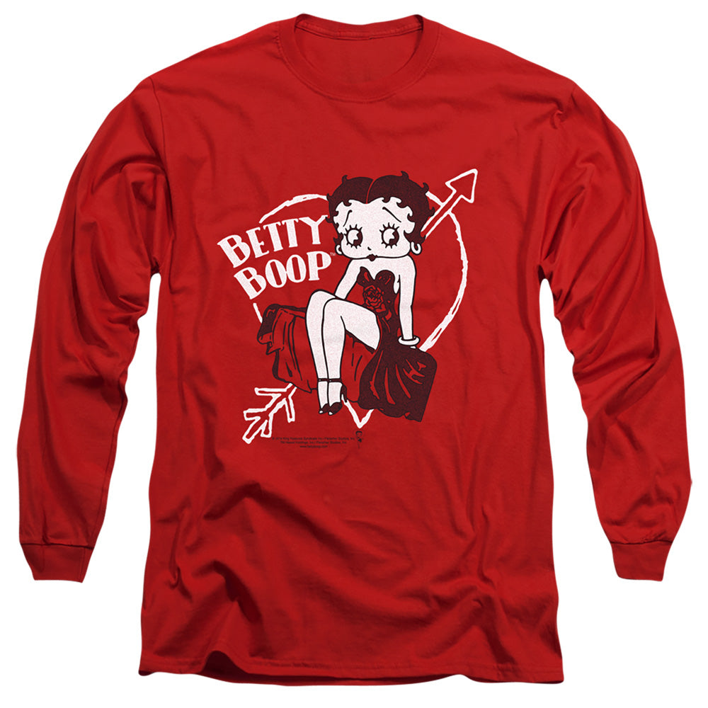Betty Boop Lover Girl Long Sleeve T-Shirt
