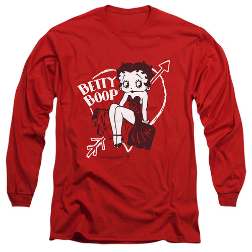 Betty Boop Lover Girl Long Sleeve T-Shirt
