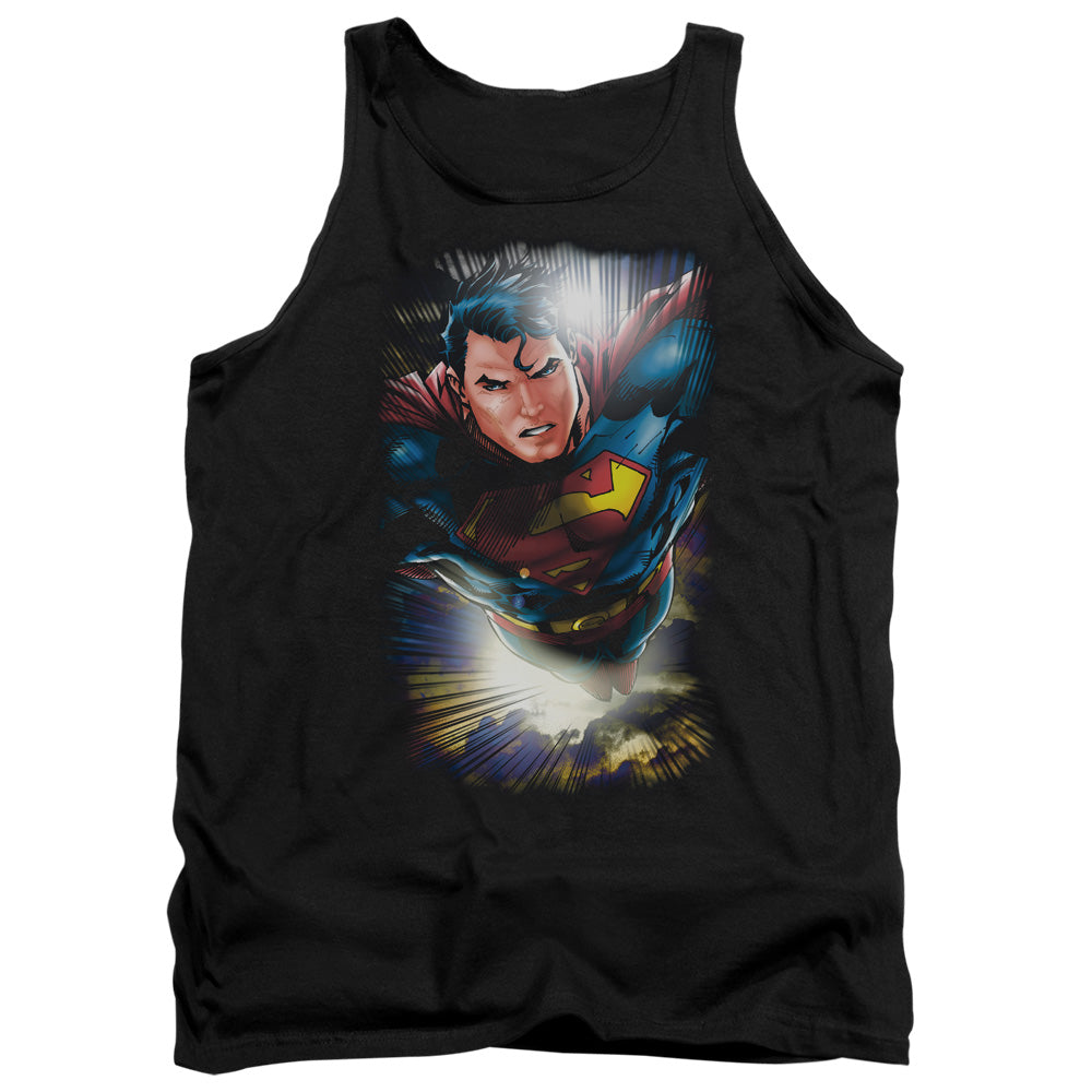 Superman In the Sky Tank Top
