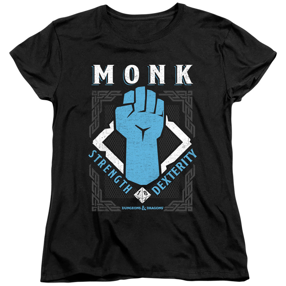 Dungeons & Dragons Monk Womens T-Shirt
