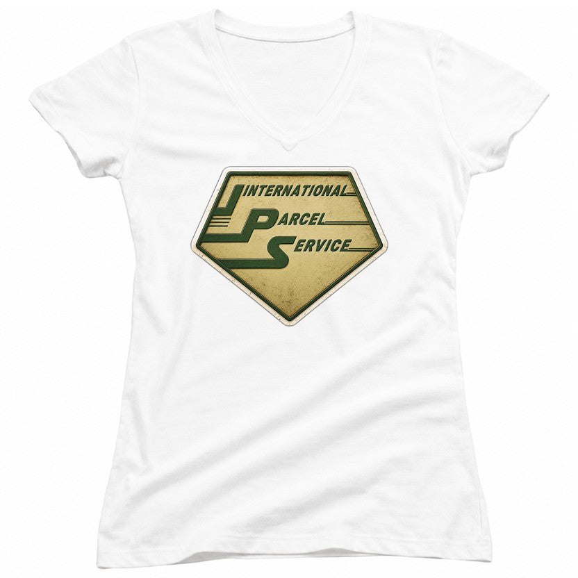 International Parcel Service Vintage Badge White