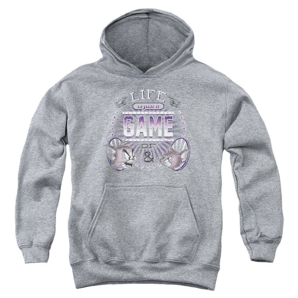 Tom and Jerry Life Is a Game Youth Hoodie