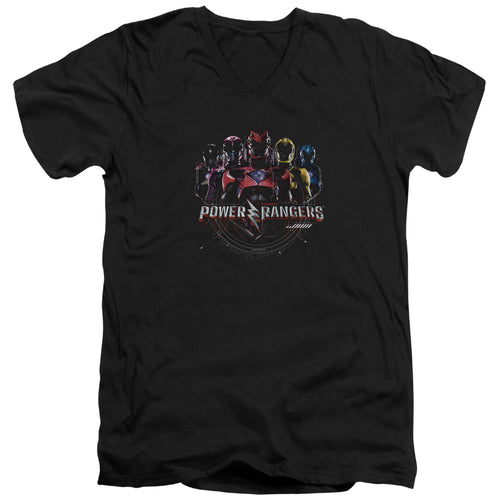 Mighty Morphin Power Rangers: The Movie Ranger Circuitry V-Neck T-Shirt