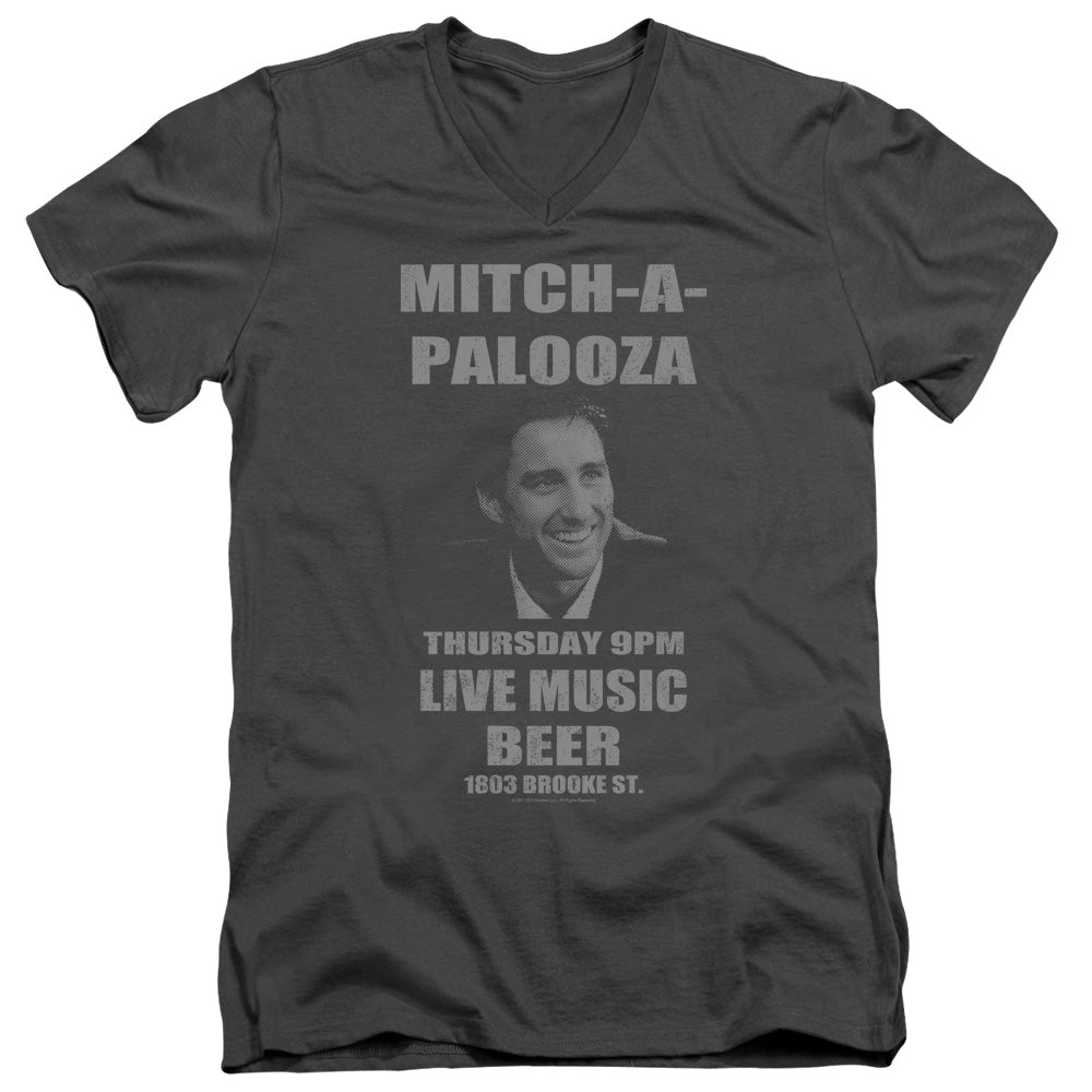Old School Mitch-A-Palooza V-Neck T-Shirt