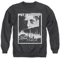 Pet Sematary Poster Black and White Crewneck Sweatshirt