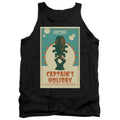 Star Trek Captain's Holiday Black Tank Top