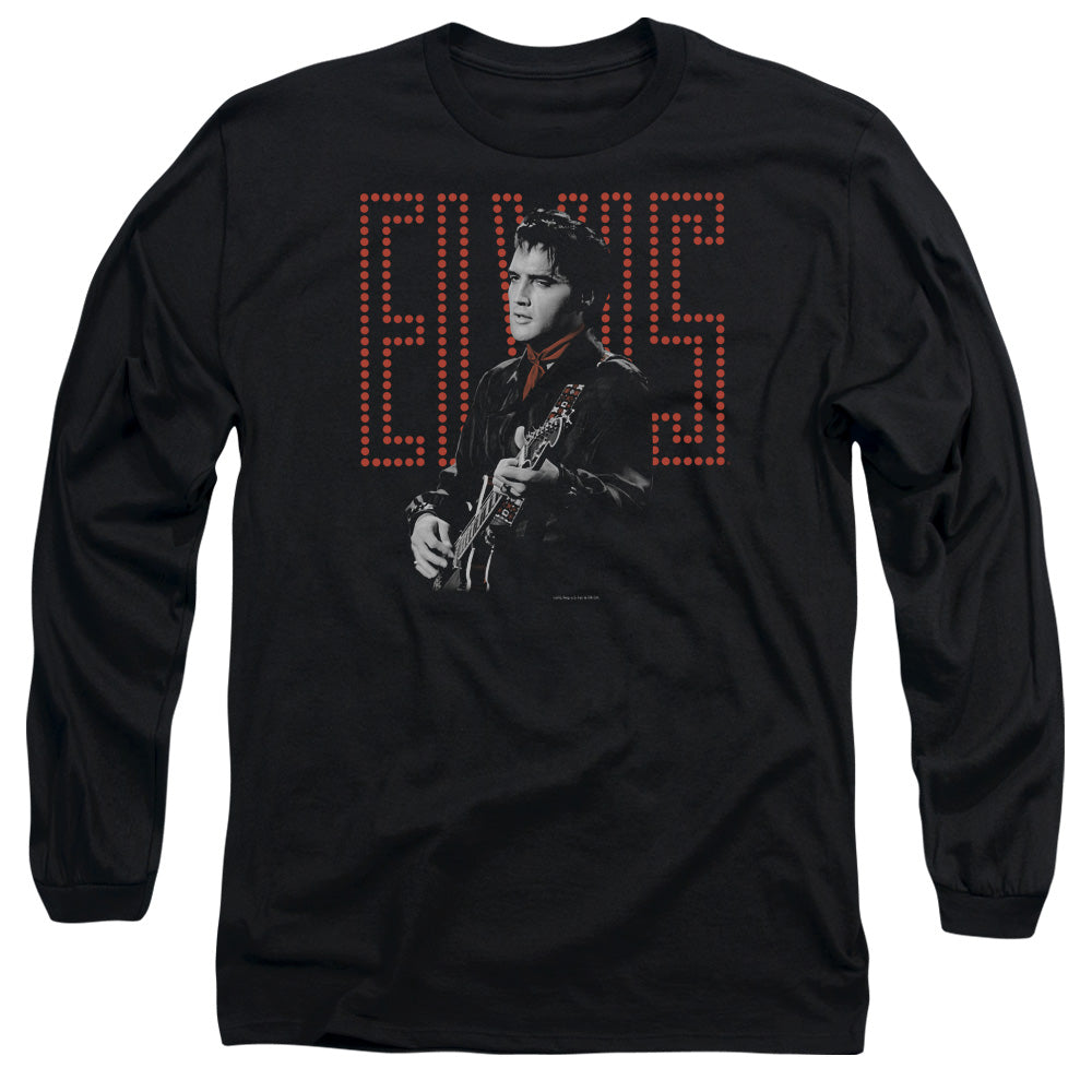 Elvis Presley Red Guitarman Long Sleeve T-Shirt