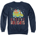 Scooby-Doo Groovy Holidays Crewneck Sweatshirt