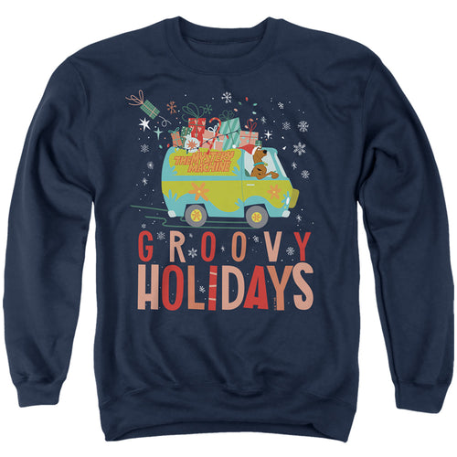 Scooby-Doo Groovy Holidays Crewneck Sweatshirt