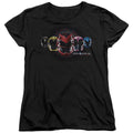 Mighty Morphin Power Rangers: The Movie Head Group Womens T-Shirt