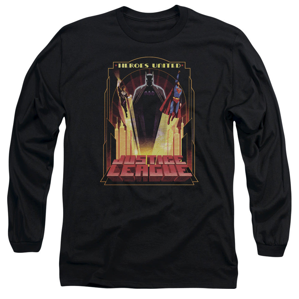 Justice League Heroes United Long Sleeve T-Shirt
