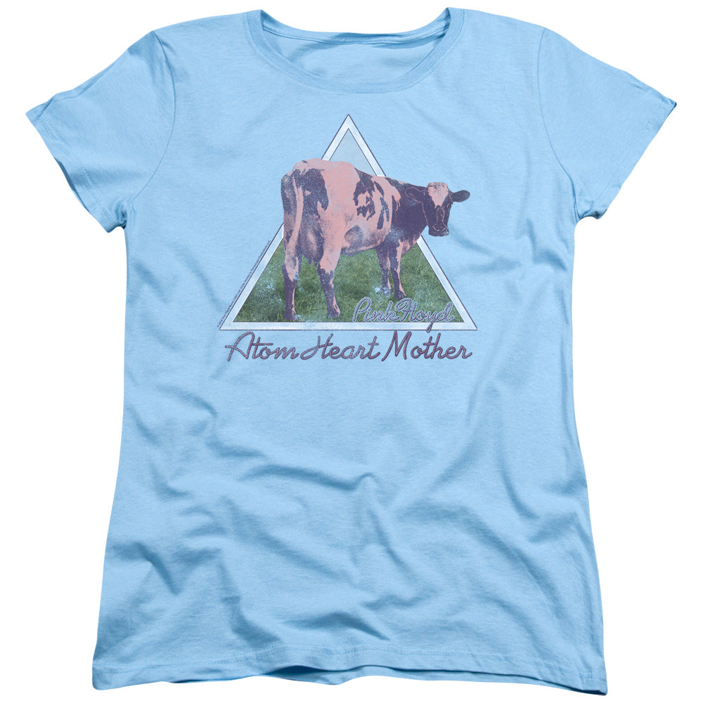 Pink Floyd Atom Heart Mother Triangle Womens T-Shirt
